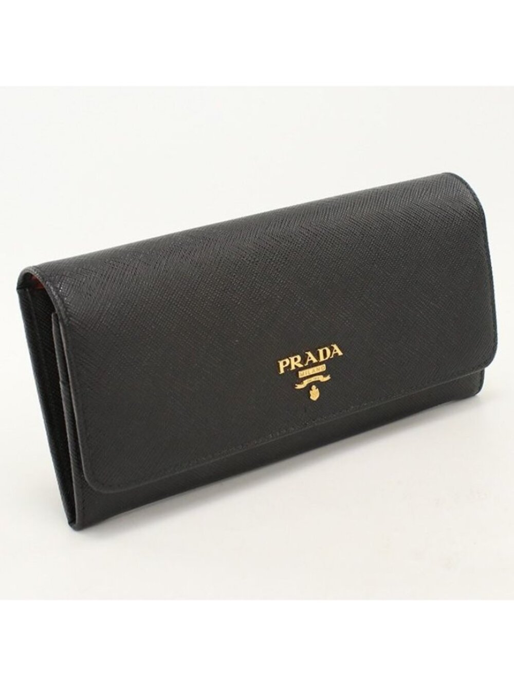 Prada Saffiano Multicolor Wallet Bifold Calfskin